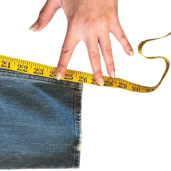 Abercrombie & Fitch The Ankle Straight Leg Jeans Ultra High Rise Size 28 - Picture 3 of 5